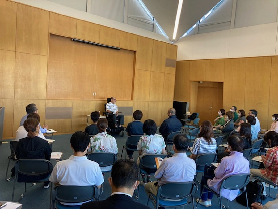 逗子葉山地区の医療介護者向けの集まりで講演しました