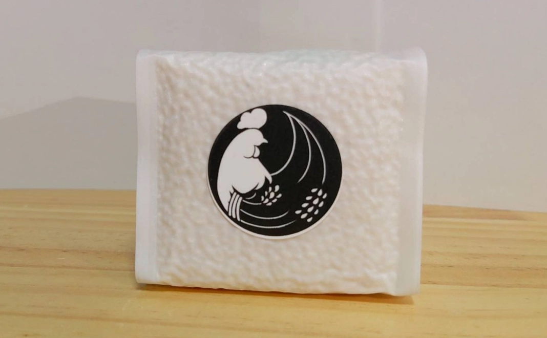 【ともや米&ステッカーコース】①感謝メール②お米1パック③オリジナルステッカー