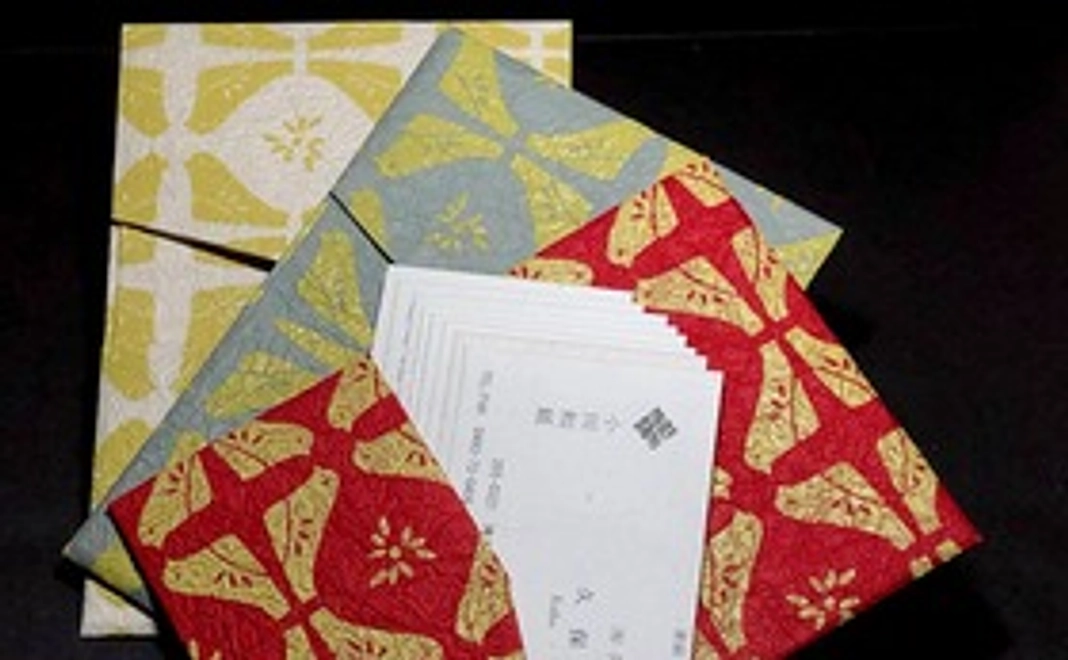 小川千代紙 カードケースと名刺刷り体験