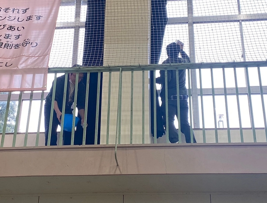 3月17日　大掃除大会を開催しました