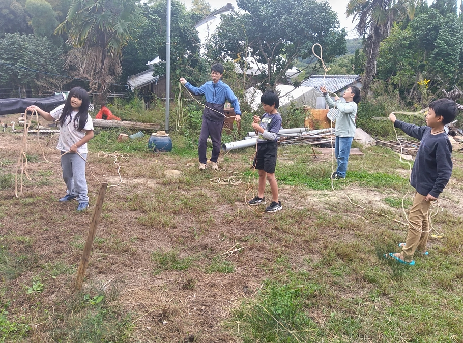 スコレー10月、秋は活動が盛り沢山、新米と