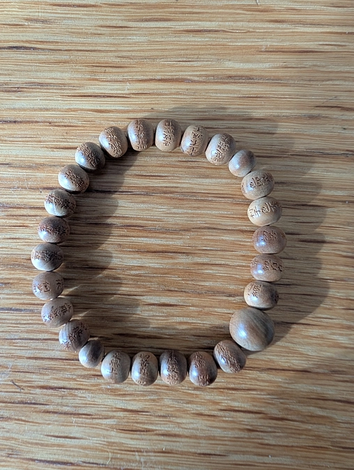 リターン品の腕輪につきまして