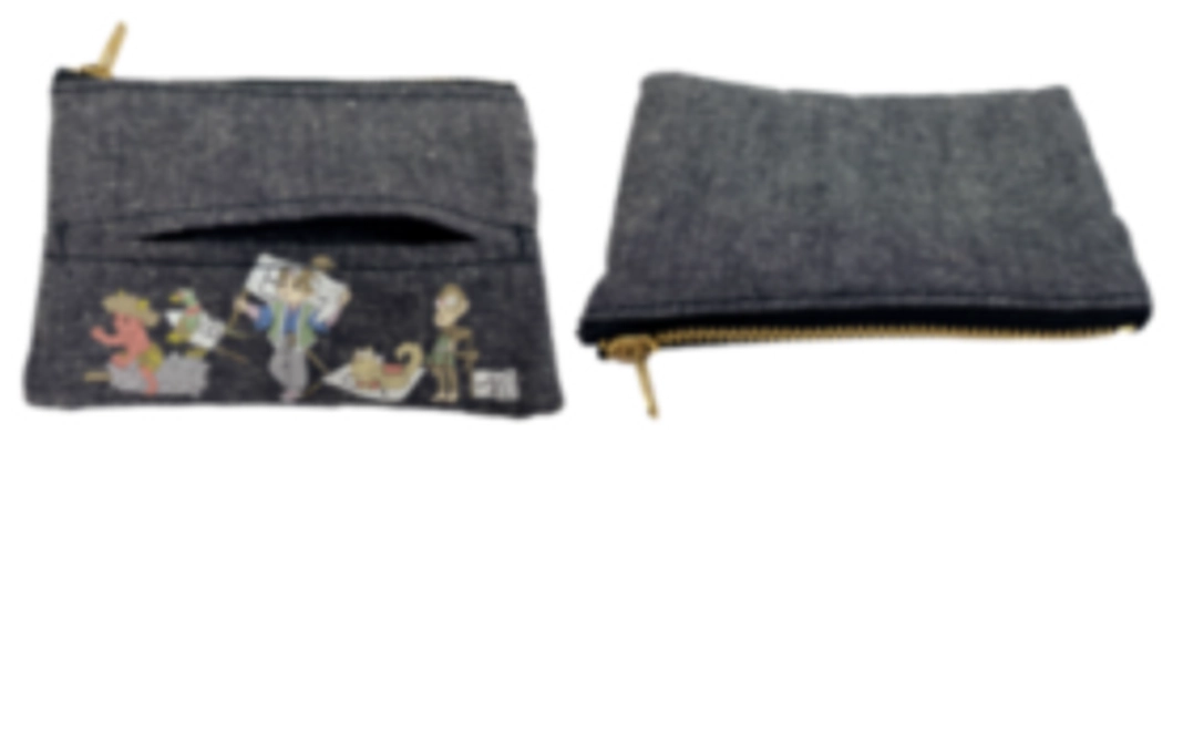 デニムティシュケース