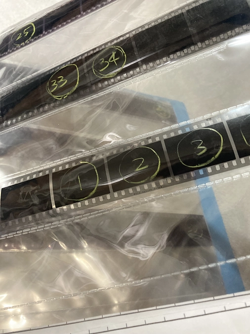 ネガをちょこっと公開！！！！！！！！