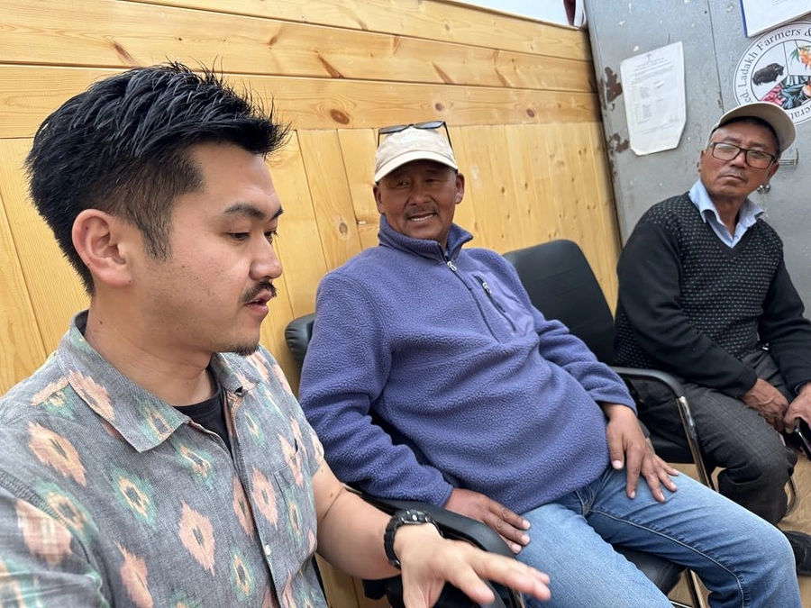 ラダックの今と昔を知る人に会った