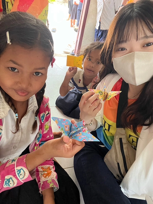 【ONE LIFEとカンボジアの子どもたちを繋げる活動へ】  8代目 国際局　土屋美緒