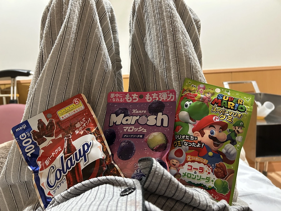 [悪性リンパ腫・活動記録35]お気に入りのグミ三銃士