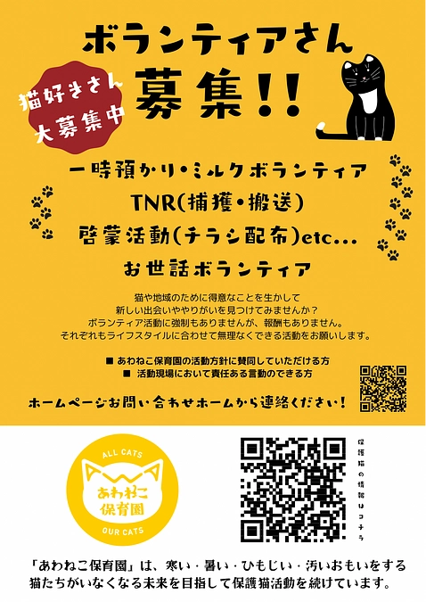 ボランティア募集