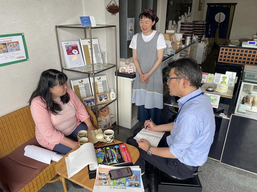 北日本新聞取材✨