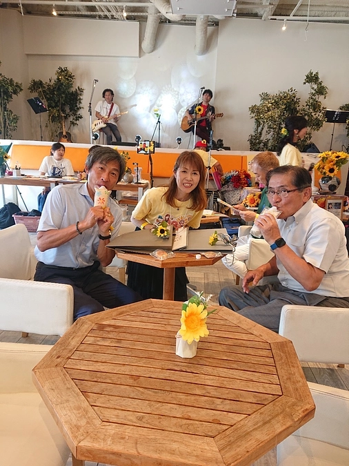 荻原市長と西澤議長が来場されました