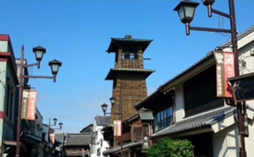 お礼のお手紙、小江戸川越のポストカード