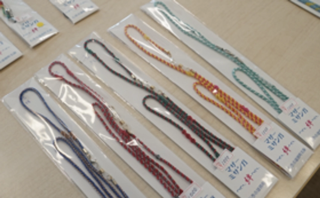 石巻市雄勝町名振のマザーミサンガ