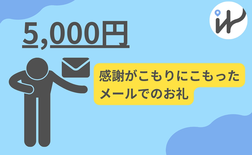 感謝がこもりにこもったメールでの御礼