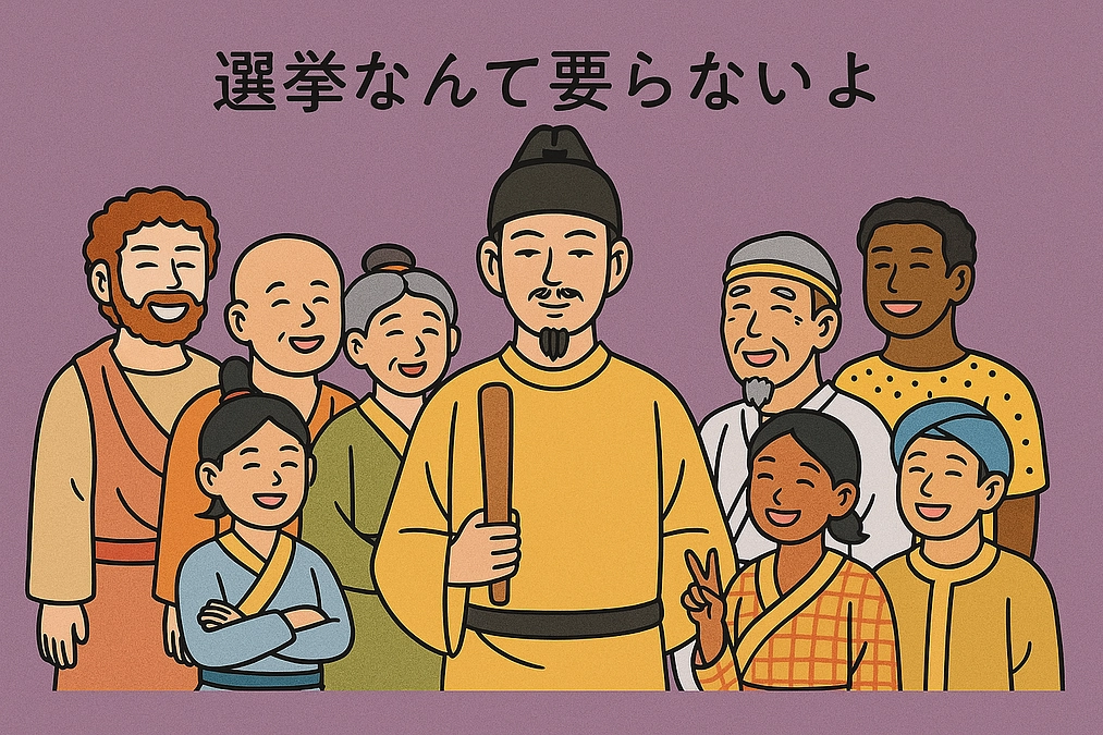 note 毎日投稿36日目：選挙なんて要らないよ その３６（十七条憲法❓）その１