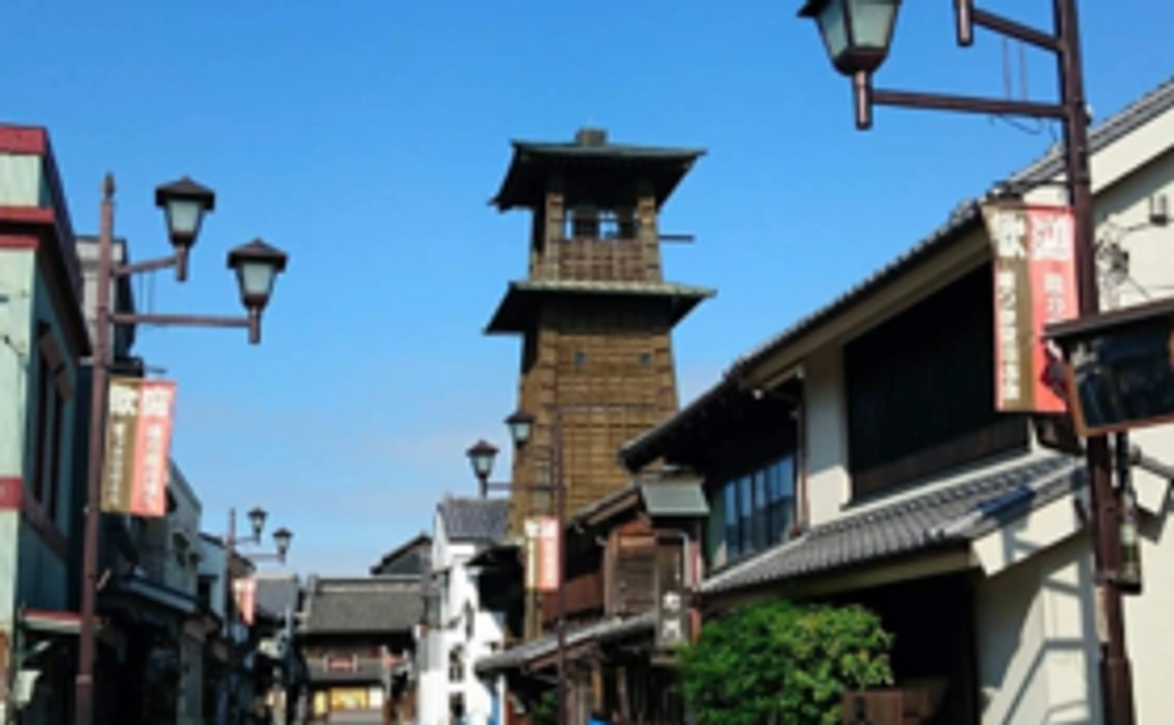 お礼のお手紙、小江戸川越のポストカード