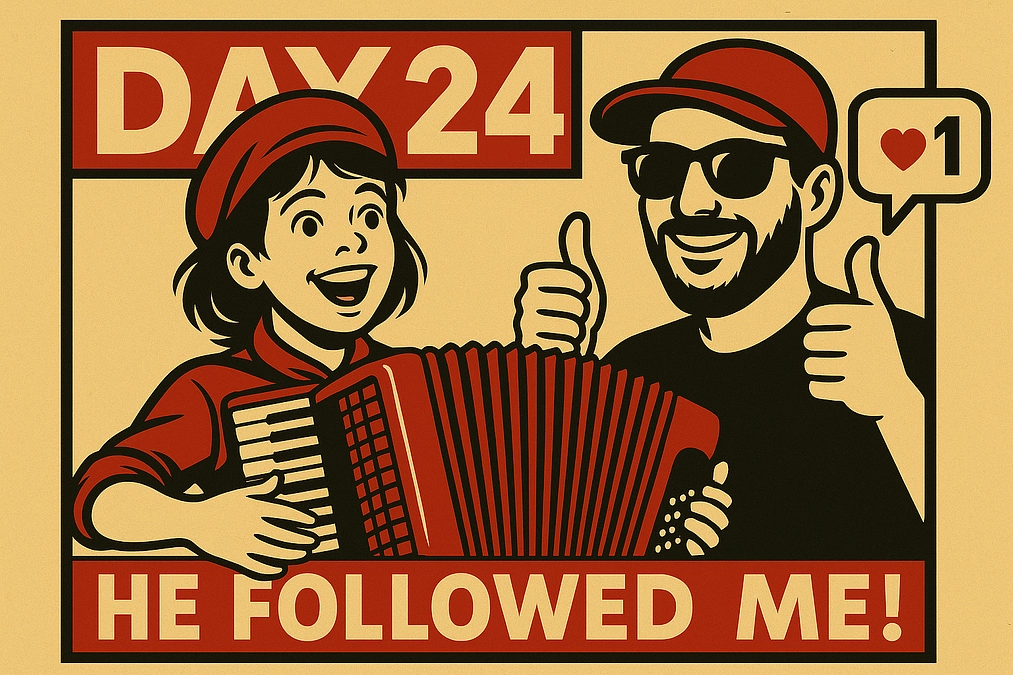 【進捗報告24日目】アコーディオン改造系インフルエンサーさんにフォローいただきました！