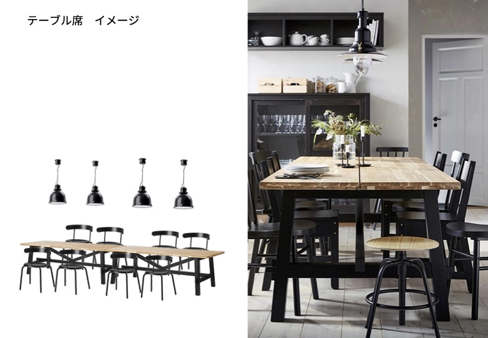 新店舗の内装デザインが少しづつ出来上がってきました