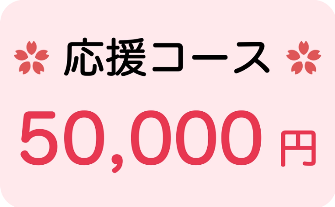【50,000円】感謝のメール＆活動報告書