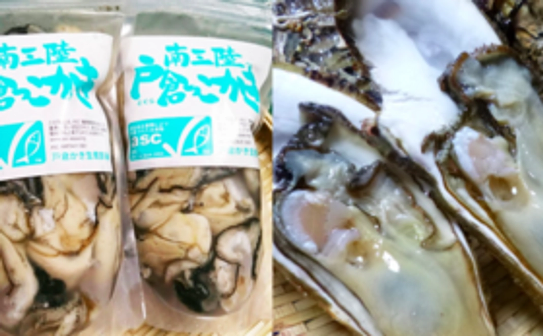 お試しリターン：【ASC】南三陸戸倉産「戸倉っこかき」