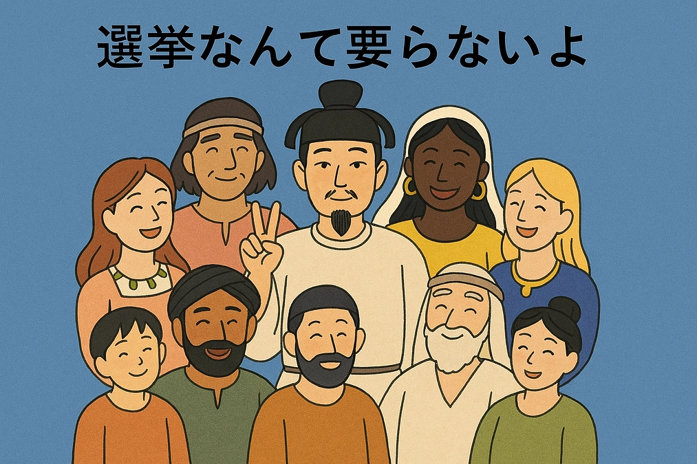 note 毎日投稿37日目：選挙なんて要らないよ その３７（十七条憲法❓）その２