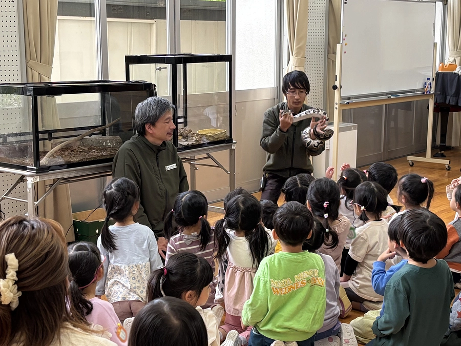 出張動物園に行ってきました！