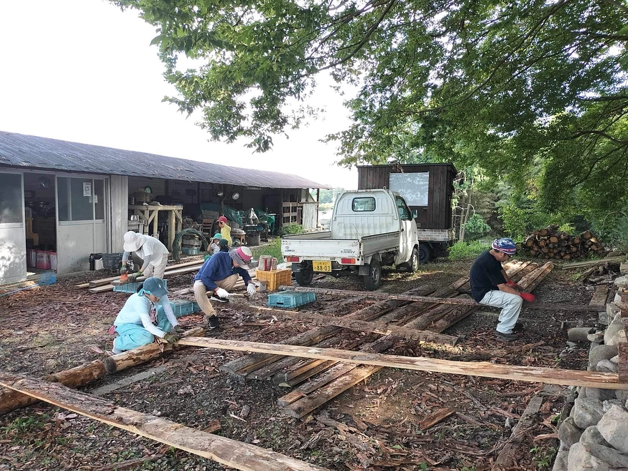 馬小屋の制作〜その３。資材の準備３