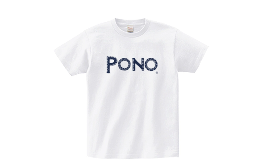 PONOオリジナルTシャツA（白）