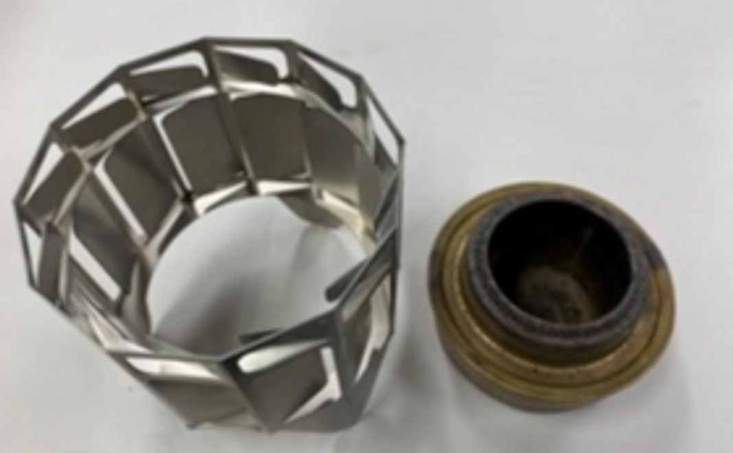 純チタン製アルコールバーナー用燃焼促進器