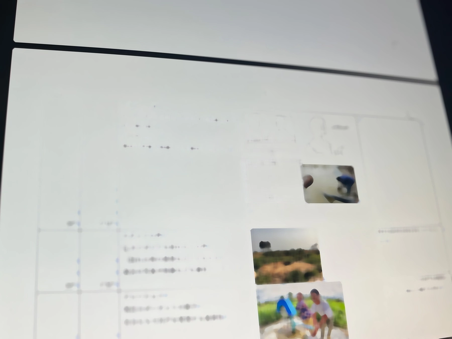 撮影に向けて、構成台本と絵コンテを制作