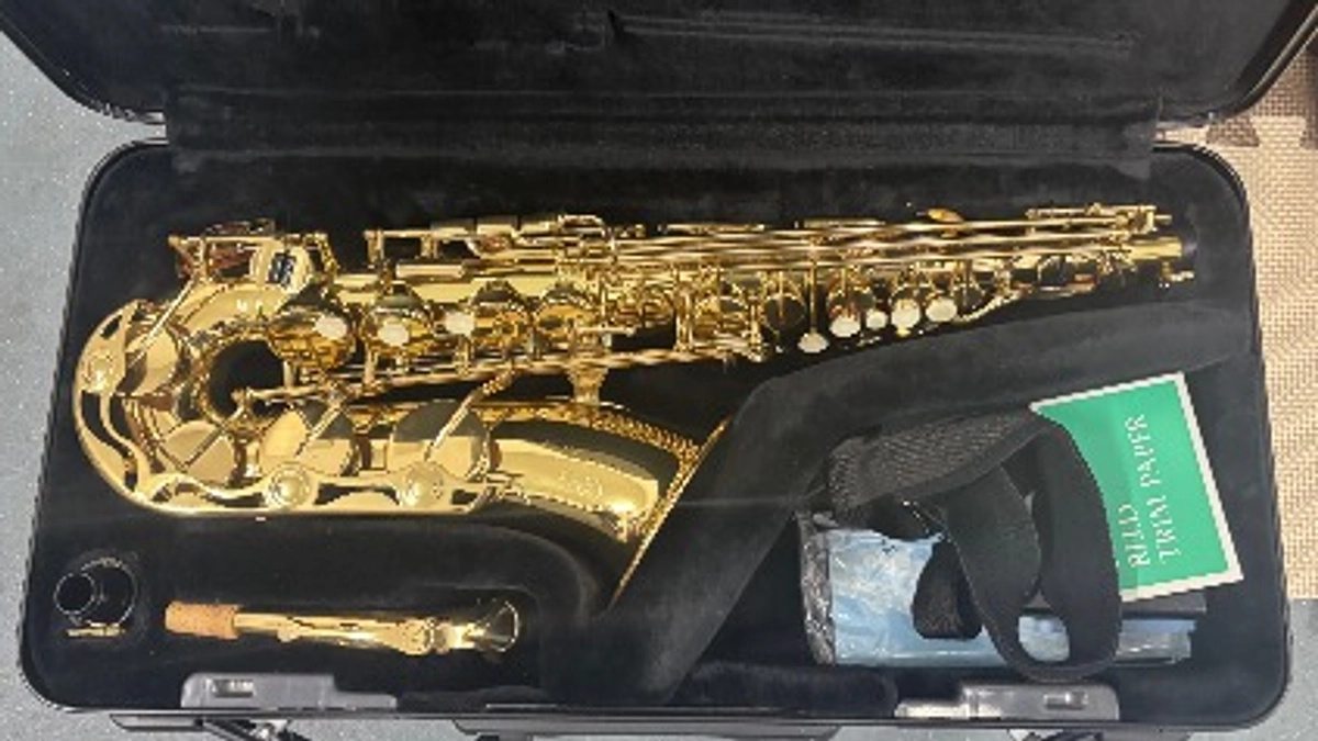 楽器を寄付していただきました🎷