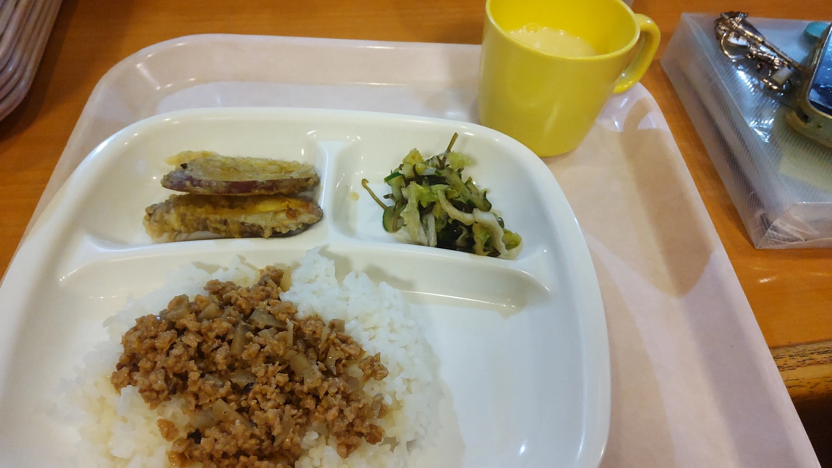 さつまいもの天ぷら大人気！