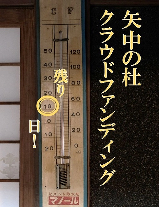 【終了まで残り10日】進捗のご報告とラストスパートご協力のお願い