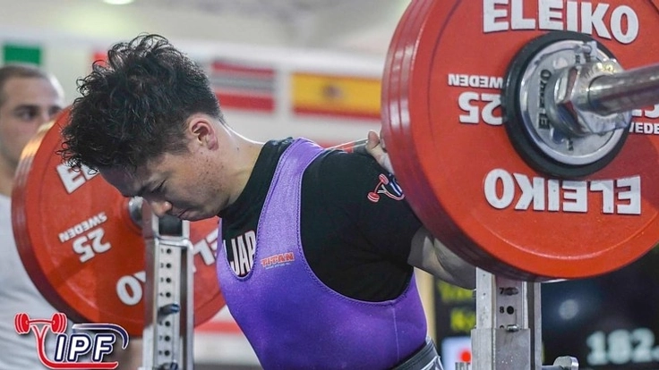 パワーリフティングアジア大会で、日本代表としてアジア記録を目指す！