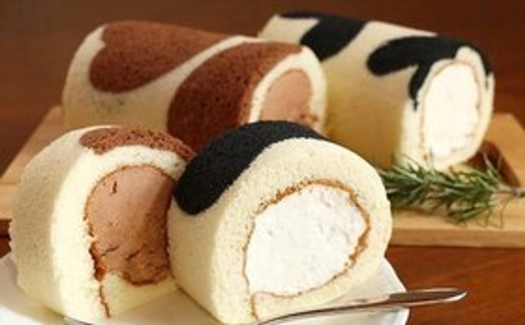 【黒沢牧場様Presents】牛柄ロールケーキ