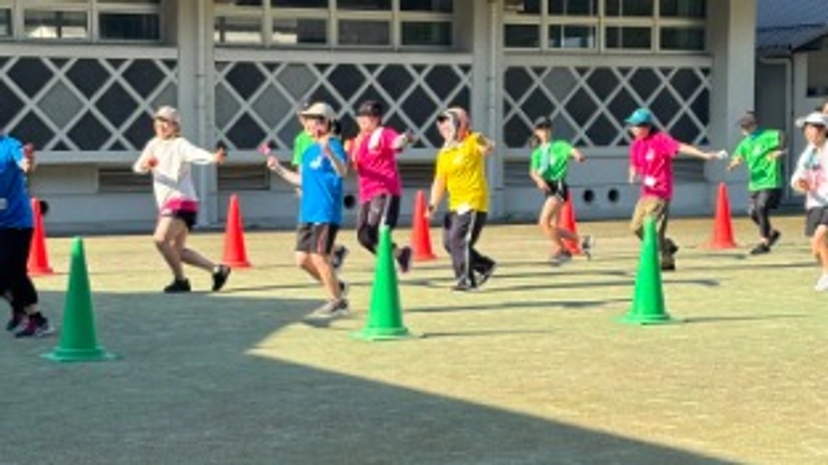 暑さに負けず🌞