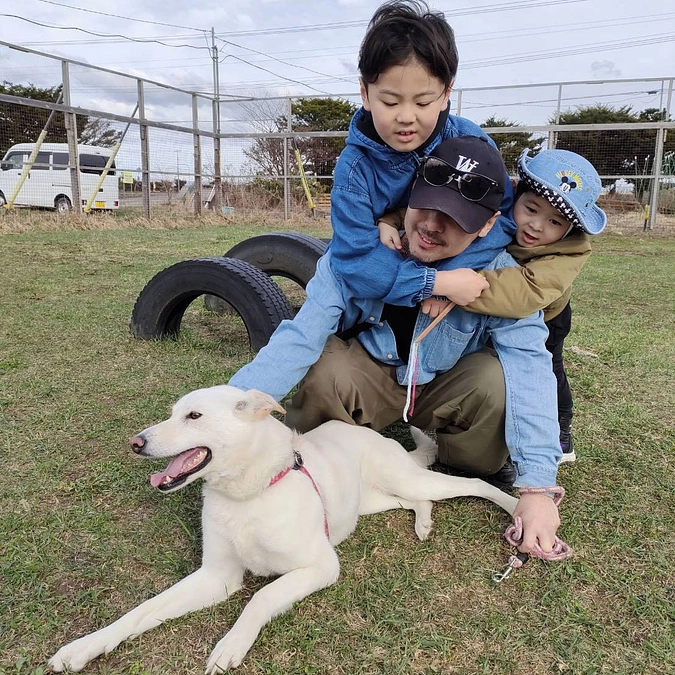 卒業犬のアロイちゃんが遊びに来てくれました♬