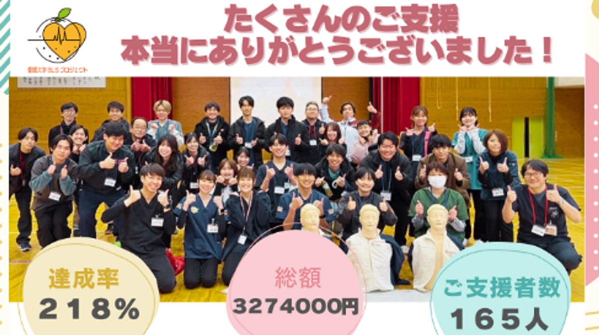 【クラウドファンディング目標達成のご報告と感謝】