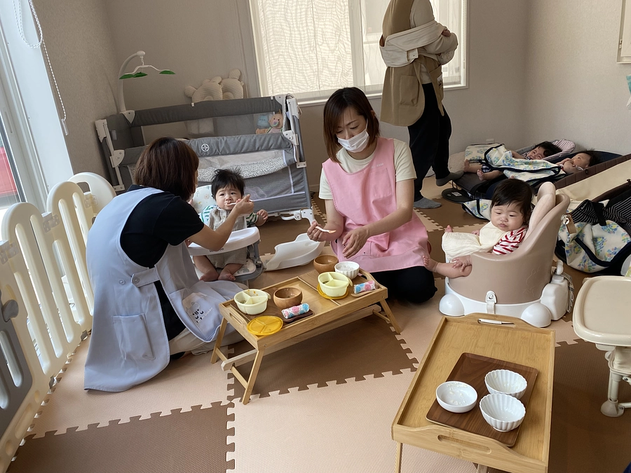2024年６月の０歳児一時預かりは58名でした！！！