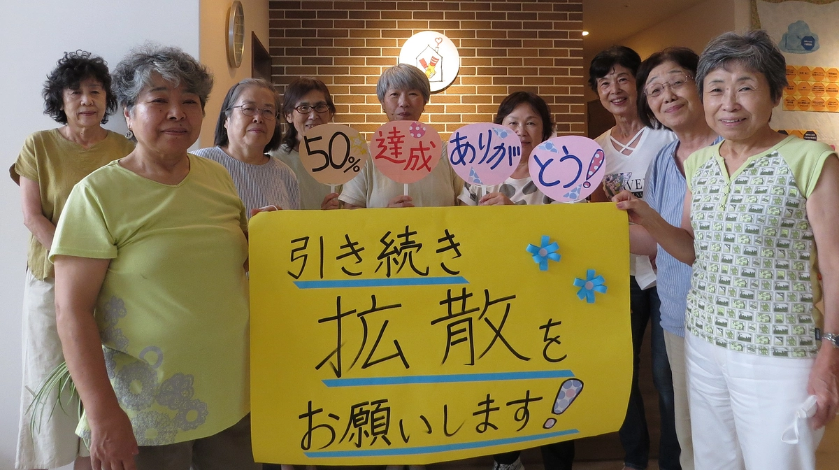 あたたかいご支援ありがとうございます。