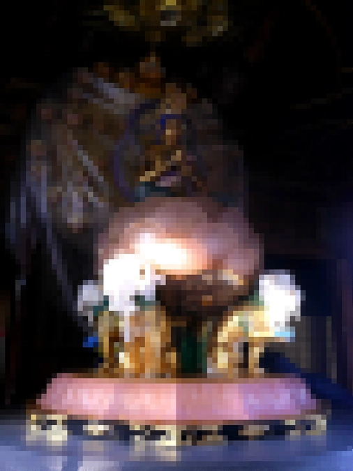 仏像組み立て終了のご報告