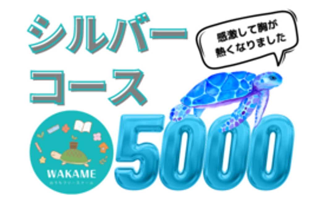 5000円サポート☆シルバーコース