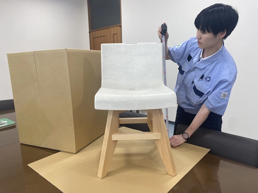 リターン品梱包の打ち合わせをしました