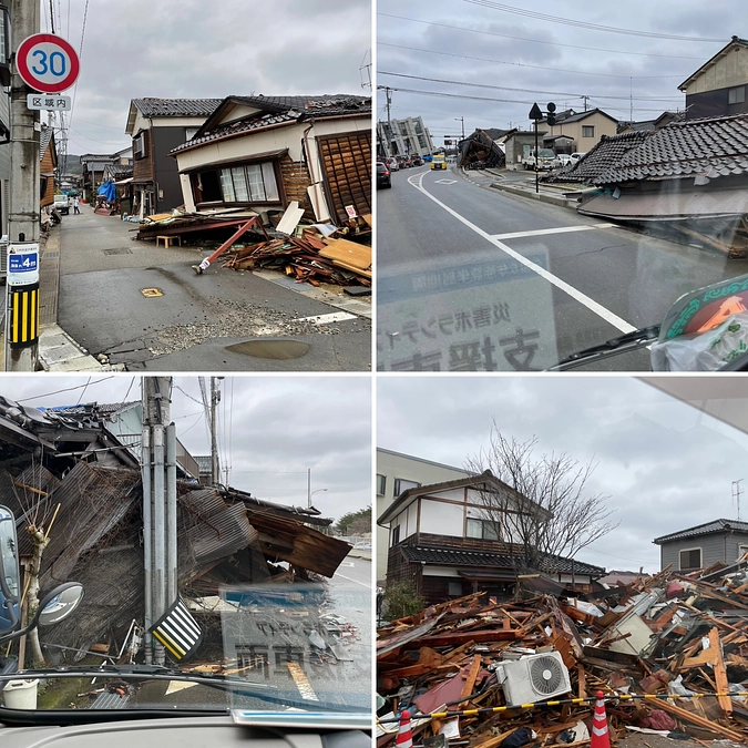 東日本大震災を経験した過去を今に、。