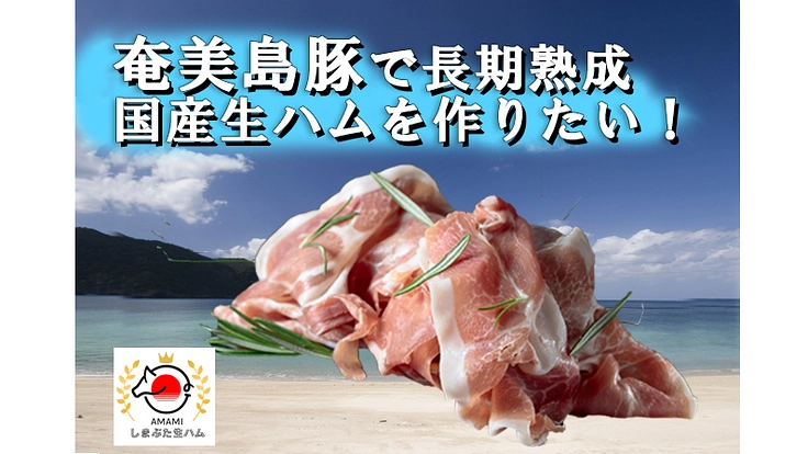 幻の奄美島豚で長期熟成生ハムを!