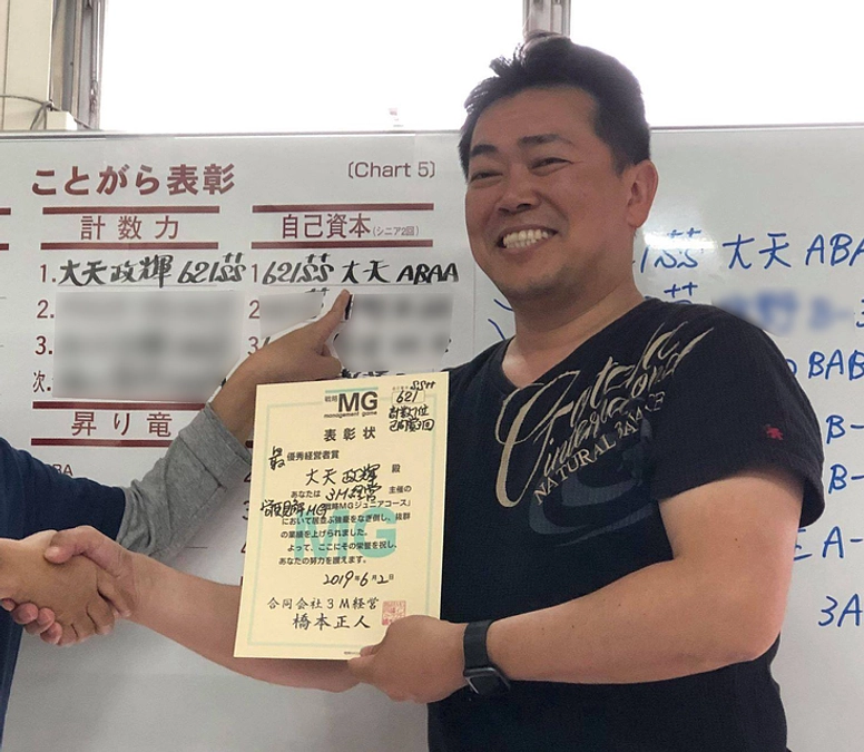 ご支援者紹介第１弾　(株)リサイクルの大天政輝さん