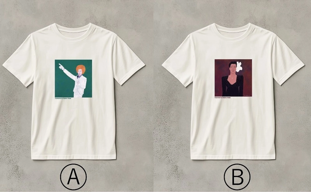 【グッズで応援】限定Tシャツ（和田誠氏イラスト）