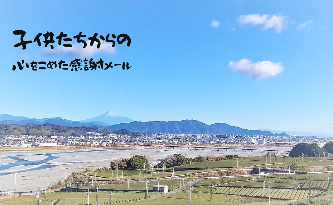 子供たちからの心をこめた感謝メール【500円】支援者