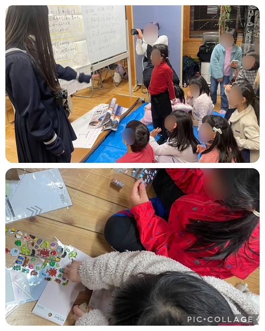 R6.12.9 高知商業生による森林学習in子ども食堂