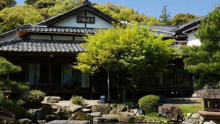 山口・湯田温泉、百年を超える国登録記念物の庭園を守り続けたい