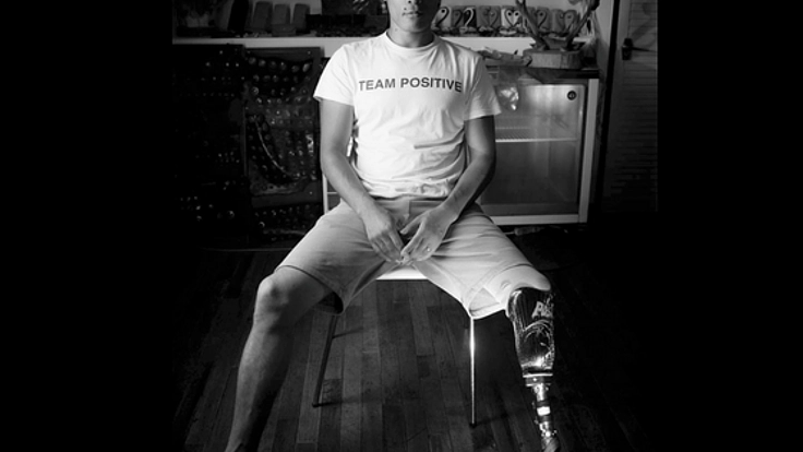 夢をもう一度！片足スノーボーダーが4年に1度のスポーツの祭典へ